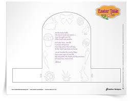Mary was assumed into heaven. Easter Meal Prayer Activity To Be Used Before Meals During The Season Of Easter Easter Prayers Catholic Kids Prayer For Family