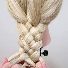 How To 5 Strand Braid Step By Step For Beginners Click Here For The Full Video Braid Hairstyles Strand Hair Styles Hair Braid Videos Hair