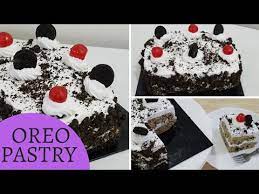 Oreo Cookies Cake Pastry Without Oven And Eggless Oreo Pastry Icecrram Cake In Urdu Hindi By Kwf Recipes Videos