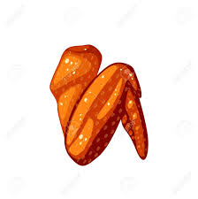 See cartoon chicken wings stock video clips. Fried Chicken Wing Vector Illustration Cartoon Flat Icon Isolated Royalty Free Cliparts Vectors And Stock Illustration Image 115045007