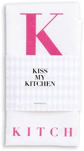Featuring a geometric design with tasseled details, this 100% cotton hand towel brings a bit of pattern and visual appeal to your look, while its super absorbent and lightweight design makes it easy to clean up any mess. Small Kitchen Towel By Kiss My Kitchen White Pink By Buchenblau
