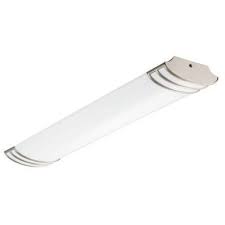 Lithonia Lighting Futra 2 Light Brushed Nickel Fluorescent Ceiling Light 10813 Bn At The Home Depot Lithonia Lighting Lithonia Led Flush Mount
