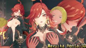 【原神 マーヴィカ】3Dエロアニメーション(背後乳揉み⇒手マン⇒手コキ⇒フェラ⇒セックス まーびか3 Genshin Impact Mavuika  hentai sex.)