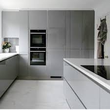 This stunning dark grey kitchen featuring a plethora of designer details is just amazing to look at. 40 Characteristics Of Grey Kitchen Ideas Pecansthomedecor Com Modern Grey Kitchen Grey Kitchens Modern Kitchen