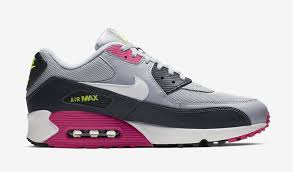Black And Gray Nike Air Max 90 Nike Air Max 90 Essential Neon Accents Gray Pink Black Grey Aj1285 020 Mens Size Nike Air Max Nike Air Nike Air Max 90