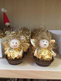 Rocher Engel Weihnachten Basteln Engel Geschenke Zu Weihnachten Basteln Basteln Weihnachten