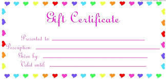 Birthday Gift Certificate Template Free Printable Blank Gift Certificate10 Jpg 945 454 Pixels Gift Certificate Template Word Printable Gift Certificate Blank Gift Certificate