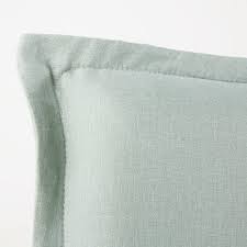 Progettare e realizzare un letto significa occuparsi in prima persona della qualità del sonno di chi lo utilizzerà. Fodera Per Testata Da Letto 160 Cm In Lino Lavato Verde Giada Morphee Maisons Du Monde