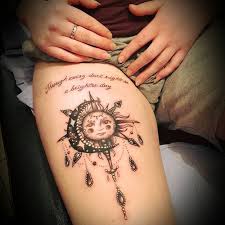 Often the sun is seen as a symbol of renaissance, power and strength. 50 Meaningful And Beautiful Sun And Moon Tattoos Kickass Things