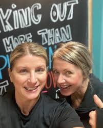 We had a lot of fun painting Madi's parking spot today!