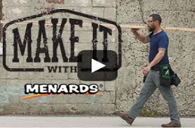 Contractors are using menards to supply the material for their projects every day, check out what awesome projects they've done! Make It With Menards Meet The Makers Videos At Menards