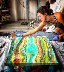 Fluid Acrylics — Courtney Beglin