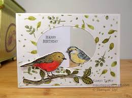 Birds And Blooms 2019 Photo Contest Winners Stampin Up Best Birds Window Card Stamped Cards Window Cards Bird Cards