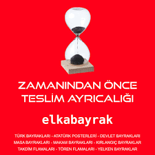 Zamanindan Once Teslim Ayricaligi Bayrak Flamalar Poster
