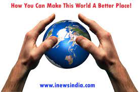 If everyone decided to forgive at least one person who hurt them by the end of the year, the world would be filled with people exchanging hugs and kisses, instead of words and bullets.. How You Can Make This World A Better Place I News India Empowering Ideas