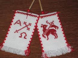 Check spelling or type a new query. Gesticktes Fahnchen Fur Osterlamm Und Weihekorb Made By Handarbeiten Und Basteln Via Dawanda Com Kreuzstichschrift Kreuzstich Stickvorlagen Sticken Kreuzstich