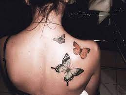 Inspirational Tattoos Beeindruckende Butterfly Tattoos On Back Tattoo Butterfly Back Tattoo Butterfly Tattoos For Women Butterfly Tattoo On Shoulder