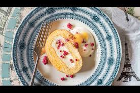 Lemon Roulade With Lemon Curd Cream Nz Herald Recipe Lemon Roulade Lemon Curd Roulade