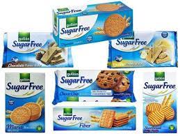 There are a variety of cookies and ice creams that all say they are sugar free. Gullon Sugar Free Biscuits Mixed Selection Pack X 7 Packs Amazon Co Uk Grocery