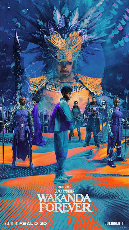 Marvel's Black Panther: Wakanda Forever, Alternative Movie Poster/print -  Etsy