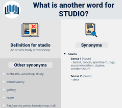 Do you have it in _ sizes? Synonyms For Studio Thesaurus Net