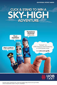 Most of us are familiar with the term personal loan, especially personal loan packages from banks in malaysia. Uob Personal Internet Banking Sky High Campaign By Lee Lye Urn Via Behance Banking Campaign Sky High