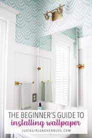 The Beginner S Guide To Installing Wallpaper How To Install Wallpaper Diy Home Decor Easy Home