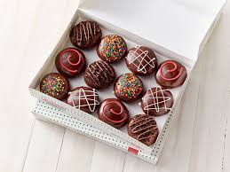 Today only 4 count mini dessert box for just $3 at shop! Don T Quit Cheat Sweet Krispy Kreme Doughnuts New Chocolate Glaze Collection Rewards Americans New Year S Resolutions And Fuels Their Crave Business Wire
