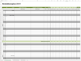 Der beste bauzeitenplan hat keinen nutzen, wenn er nicht auf dem aktuellen stand ist. Redaktionsplan Vorlage 2020