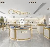 Custom Jewelry Showcases & Cabinets & Counter ...