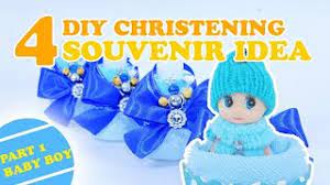 How To Make Diy Christening Souvenir Ideas Arts And Craft Souvenir For Baby Boy Youtube