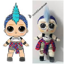 Evet Bir Tane Bir Lol Bebegimiz Bitti Lol Loldolls Lolpunch Pankci Lolpankci Kesfet Sunum Amigurumi Doll Oyuncak Likeforlike Lol Kuklalar Oyuncak