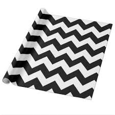 Birthday Black And White Wrapping Paper Black And White Chevron Gift Wrapping Paper Zazzle Com Chevron Gift Wrap Printed Gift Wrapping Gift Wrapping Paper