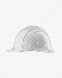 Download Glossy Hard Hat Mockup Half Side View In Apparel Mockups On Yellow Images Object Mockups