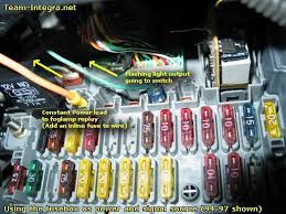 1994 1996 acura integra engine schematic. How To Jdm Itr Hid Headlight And Fog Light Wiring Honda Tech Honda Forum Discussion