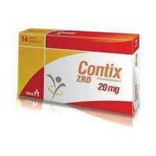 Contix Zrd 20mg X 14 Pills Pantoprazole Uk Remedies For Nausea Pills Digestive System Function