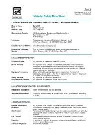 • selalu merujuk msds (material safety data sheet). Material Safety Data Sheet