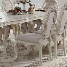 Ragenardus Side Chair Antique White Set Of 2 Dining Chairs Solid Wood Dining Chairs Dining Table Marble