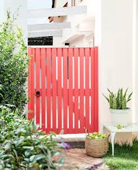 Little Greene On Instagram Transform A Garden Gate With Our Intelligent Asp And Intelligent Exterior Eggshel Timeless Color Palette Garden Gates Orange Walls