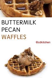 Bisquick Belgian Waffle Recipe Club Soda Made With All Purpose Flour Baking Powder Baking Soda Salt Eggs Buttermilk Butter Or Margarine Pecans Cdkitchen Co Waffle Iron Recipes Recipes Waffles