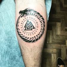 Jormungandr Viking Tattoos Rune Tattoo Ouroboros Tattoo