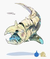 omanyte, no humans, pokemon, animal skeleton, white background - Anime R34