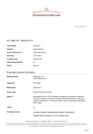 Darstellung der heimbilanz von russland gegen dänemark. Handelsregisterauszug Aus Danemark