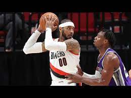 Maybe you would like to learn more about one of these? Carmelo Anthony Brings Back Braids With Sick Dirk Fadeaway Blazers Vs Kings Ferro Youtube