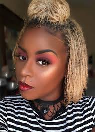 Many women choose sisterlocks rather than traditional dreadlocks because of the size of the locks and the ease in mimicking other styles with these locks. 23 Trendy Ways To Wear Sisterlocks In 2019 Stayglam