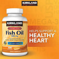Kirkland Signature Fish Oil 1000 Mg 400 Softgels Fish Oil Fish Oil Benefits All Vitamins