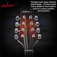 Grey shaker kitchen ideas uke strings tuning guitar. Buy Adm Music A Style Acoustic Mandolin Instrument With Case Wood Mandolins Beginner Kit For Kids Adults Sunburst Online In Vietnam B08jpl28n3