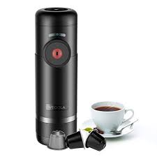 Activate to add the product. Electric Portable Espresso Machine With Rechargeable Battery Small Automatic Quick Coffee Maker For Home Office Travel Camping Outdoor Compatible With Nespres Camping Coffee Maker Camping Coffee Coffee Maker