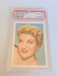Disc Stars Trading Card Kane Products LTD Sussex Grinstead London  Television Tv England Graded PSA 8 Anne Shelton 5 Ambrose Band Philips
