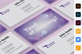 Classy cleaning service elegant sparkly gold business card. Cleaning Service Business Card 437803 Business Cards Design Bundles